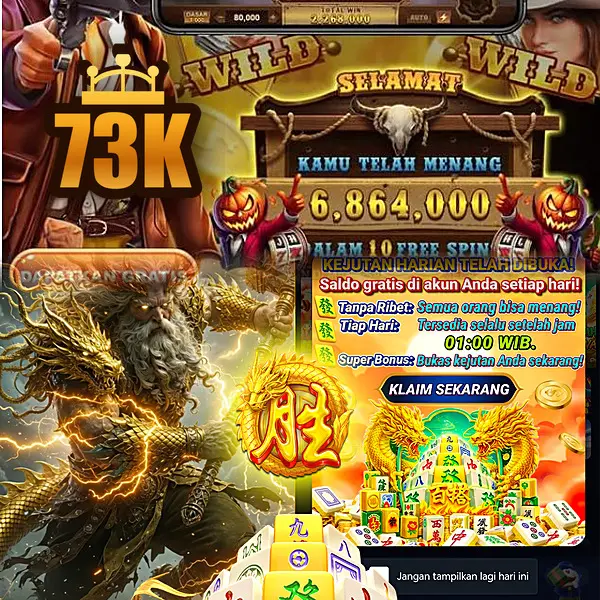 73k Masuk